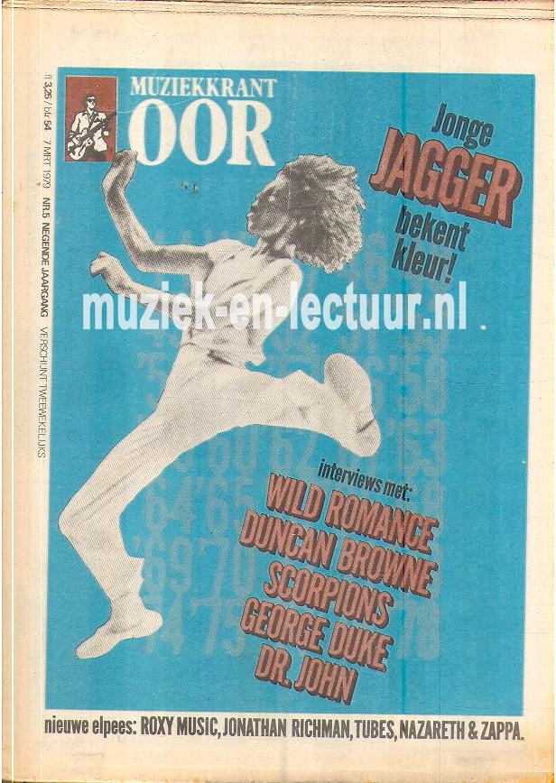 Muziekkrant Oor 1979 nr. 05 Muziekkrant Oor 1979 nr. 05